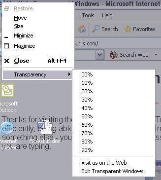 Transparent Windows Screenshot